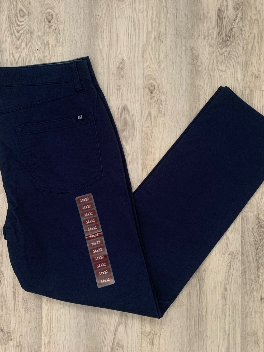 NWT GAP Dark Navy Straight-Leg Pants